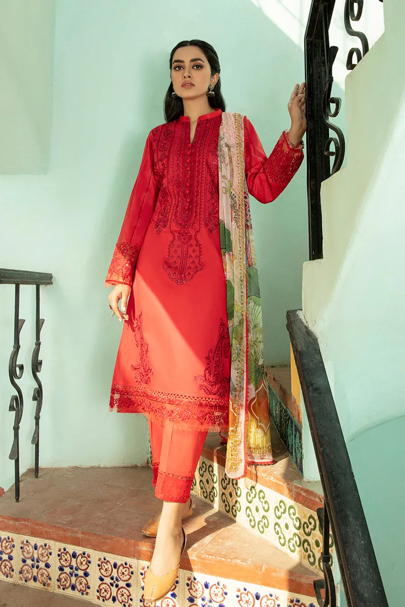 Aabyaan Luxury Lawn Collection 2022 – PARISA (AL-10)