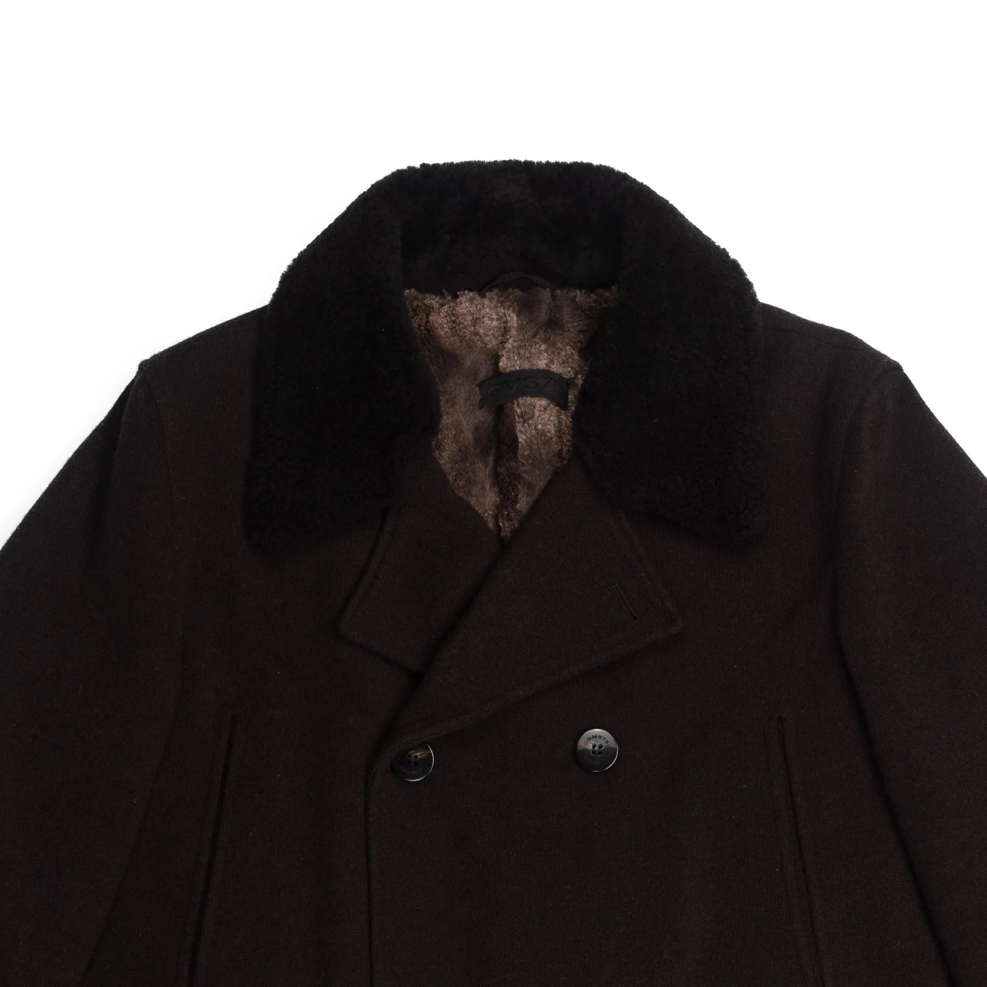 Double Breasted Packer Coat - L