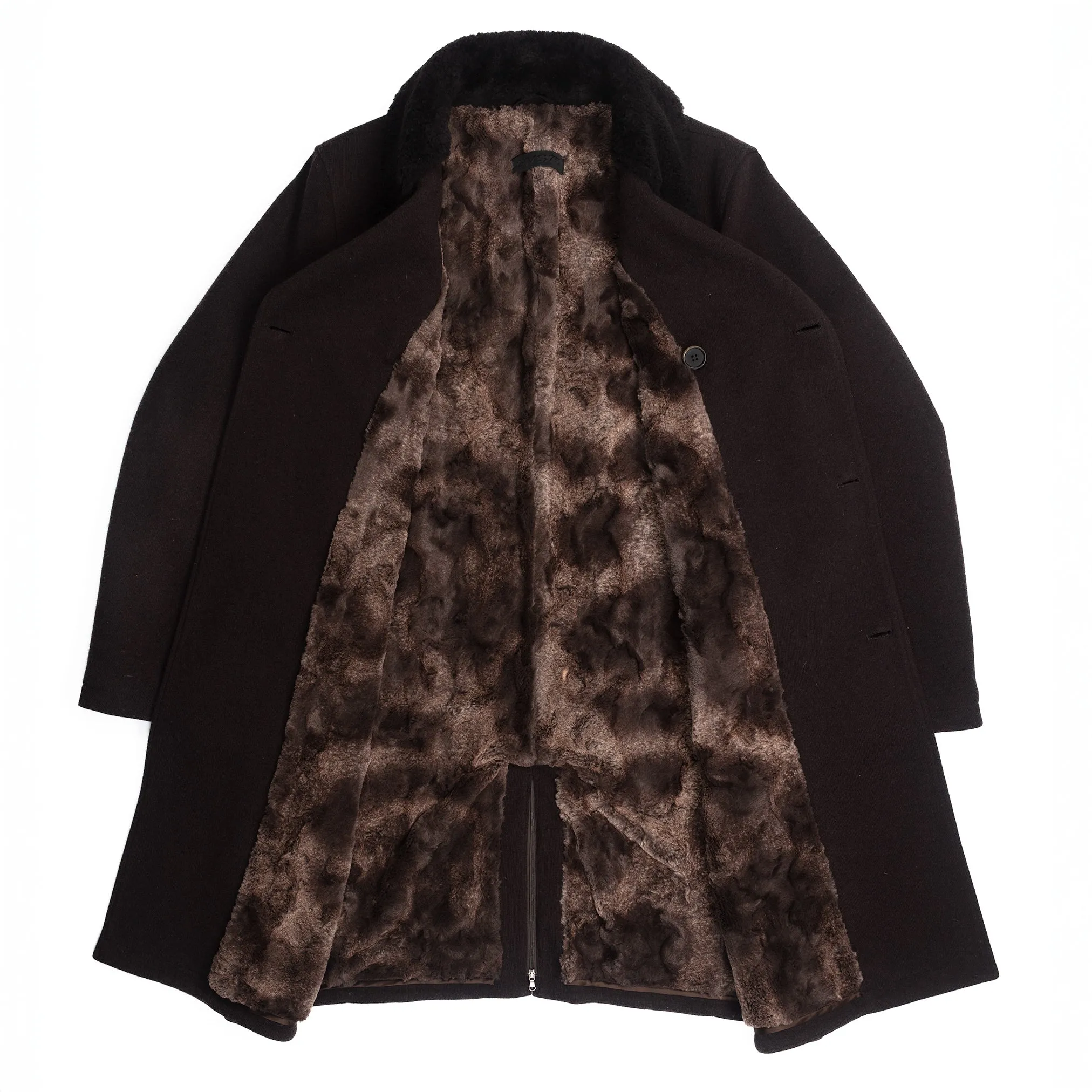 Double Breasted Packer Coat - L