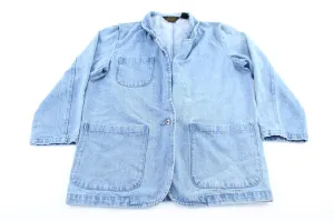 Eddie Bauer Denim Chore Coat