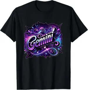 Gemini Zodiac Sign Astrology Shirt Gemini Birthday T-Shirt