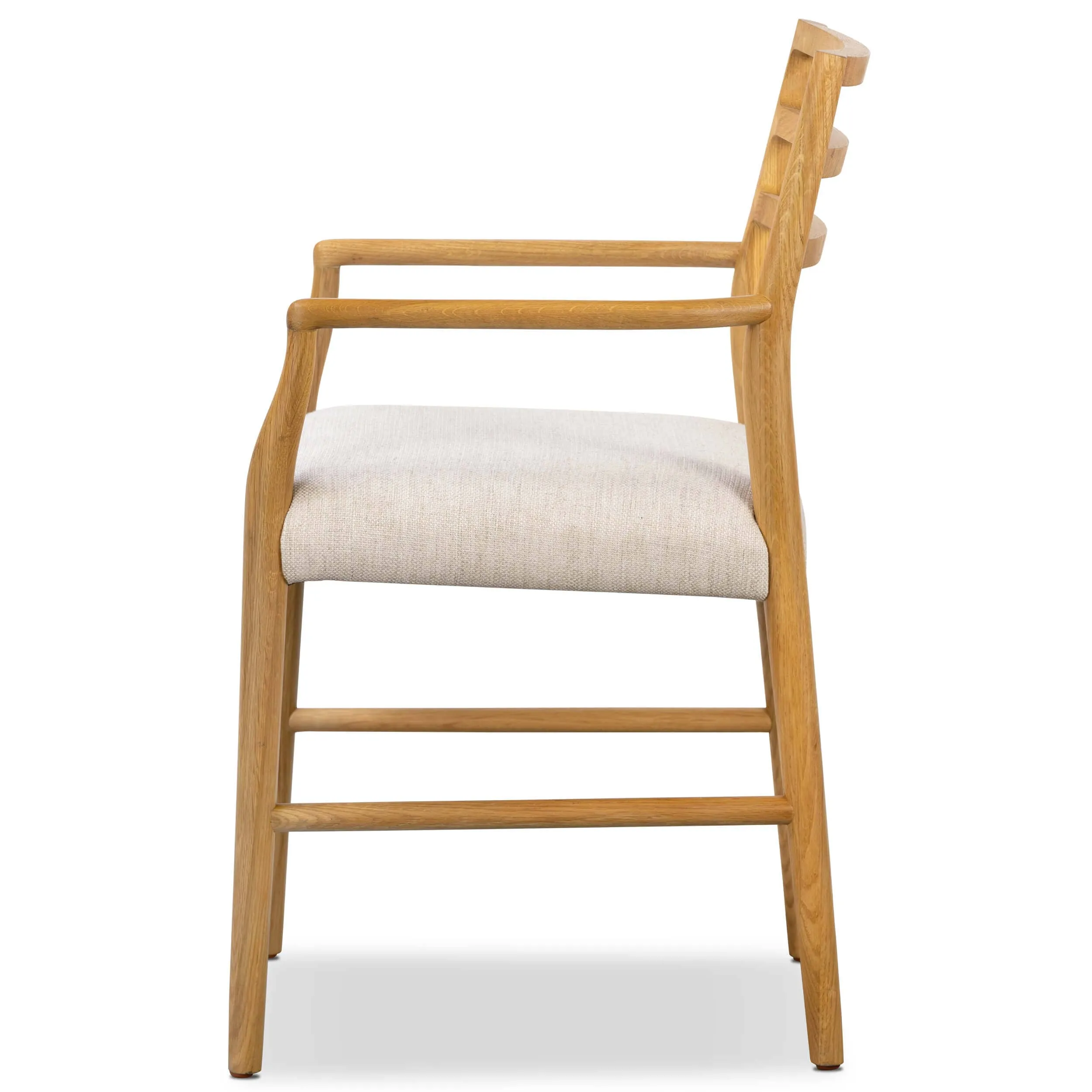 Glenmore Dining Arm Chair, Light Oak, Set of 2