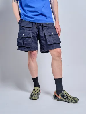 Hemp Pop Shorts in Navy