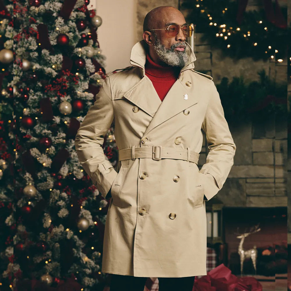 Kappa Alpha Psi Trench Coat (Tan)