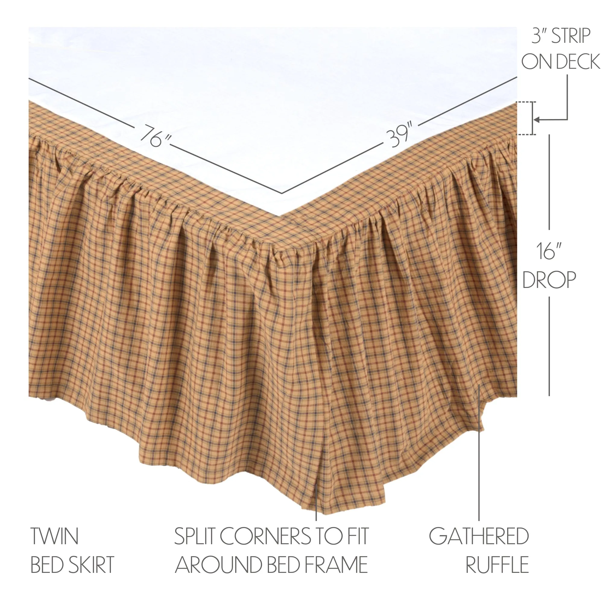 Millsboro Bed Skirt
