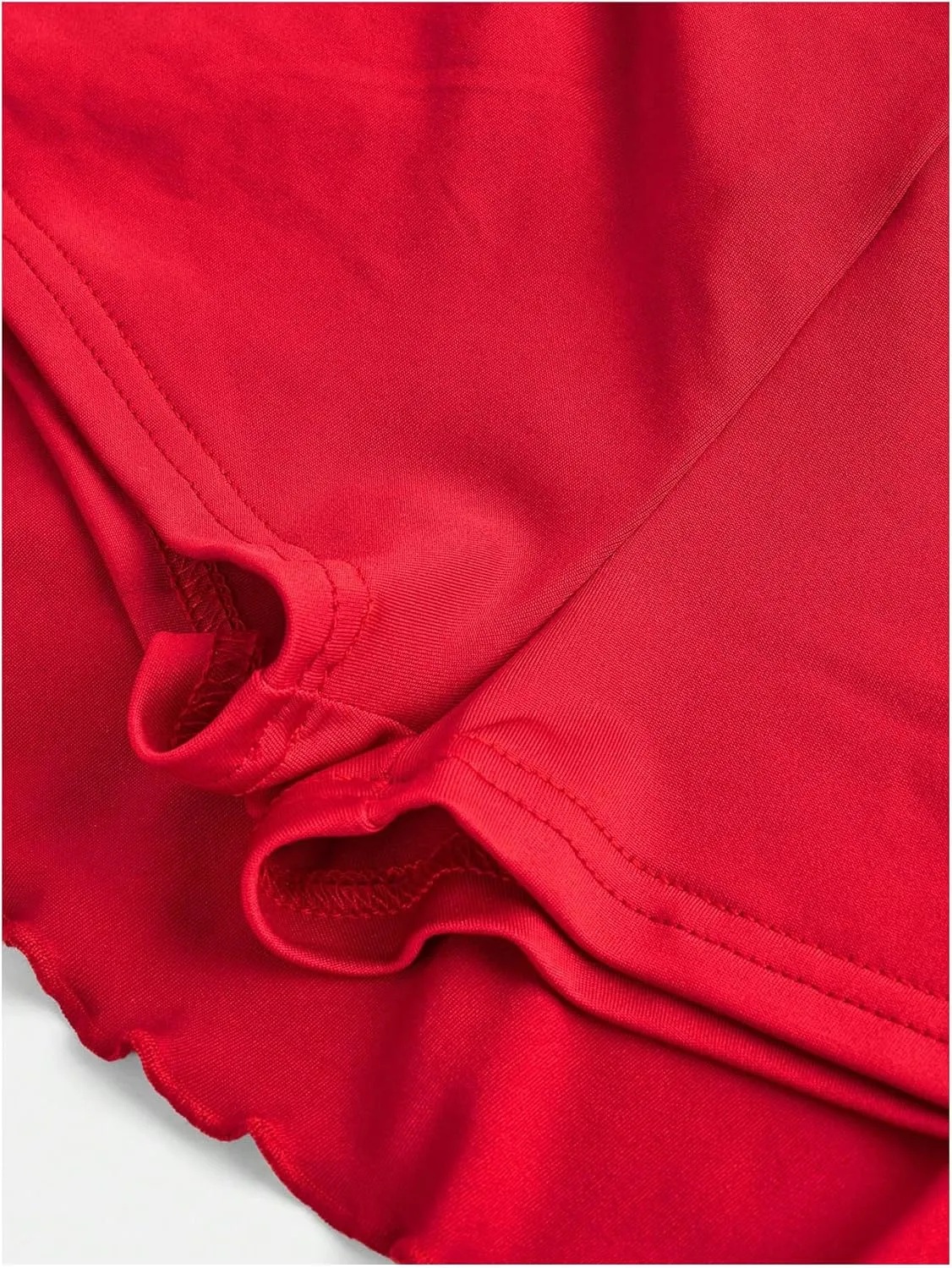 SOLY HUX Girl's Summer Mini Skirts High Waisted Ruffle Layered Skirts Swing Flowy Skater Tennis Skirt