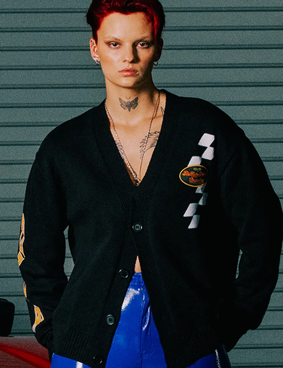 Stones Racing Logo Cardigan
