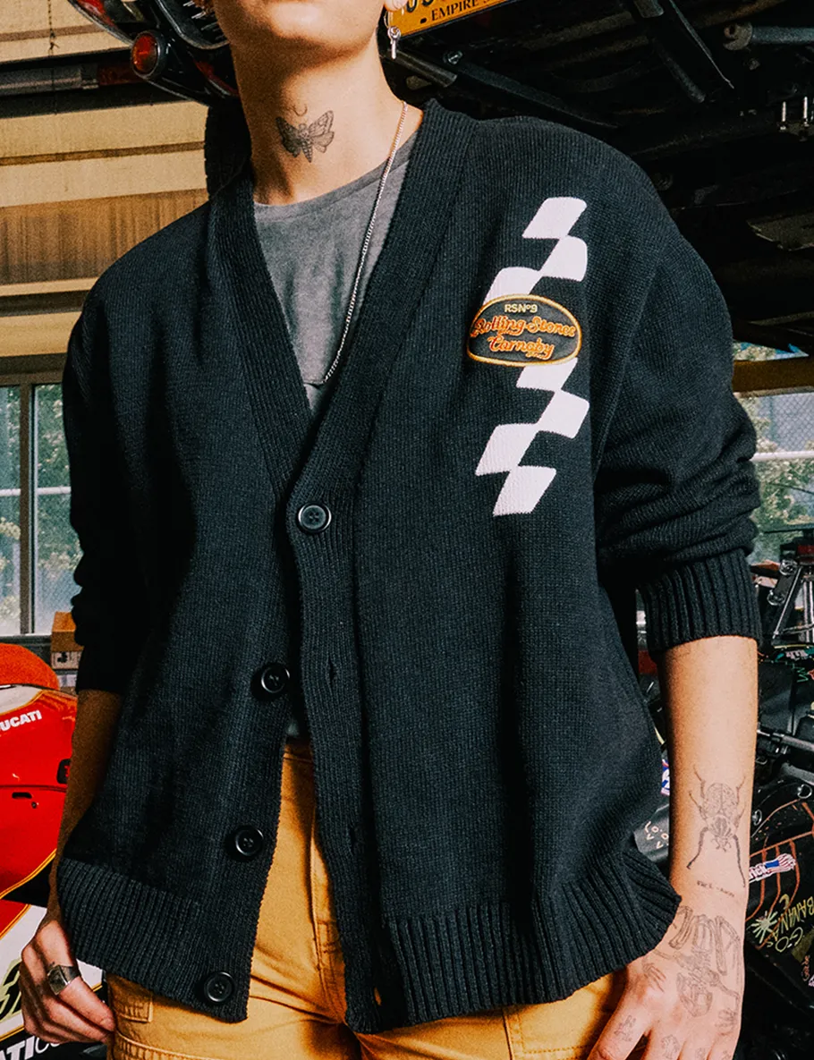 Stones Racing Logo Cardigan