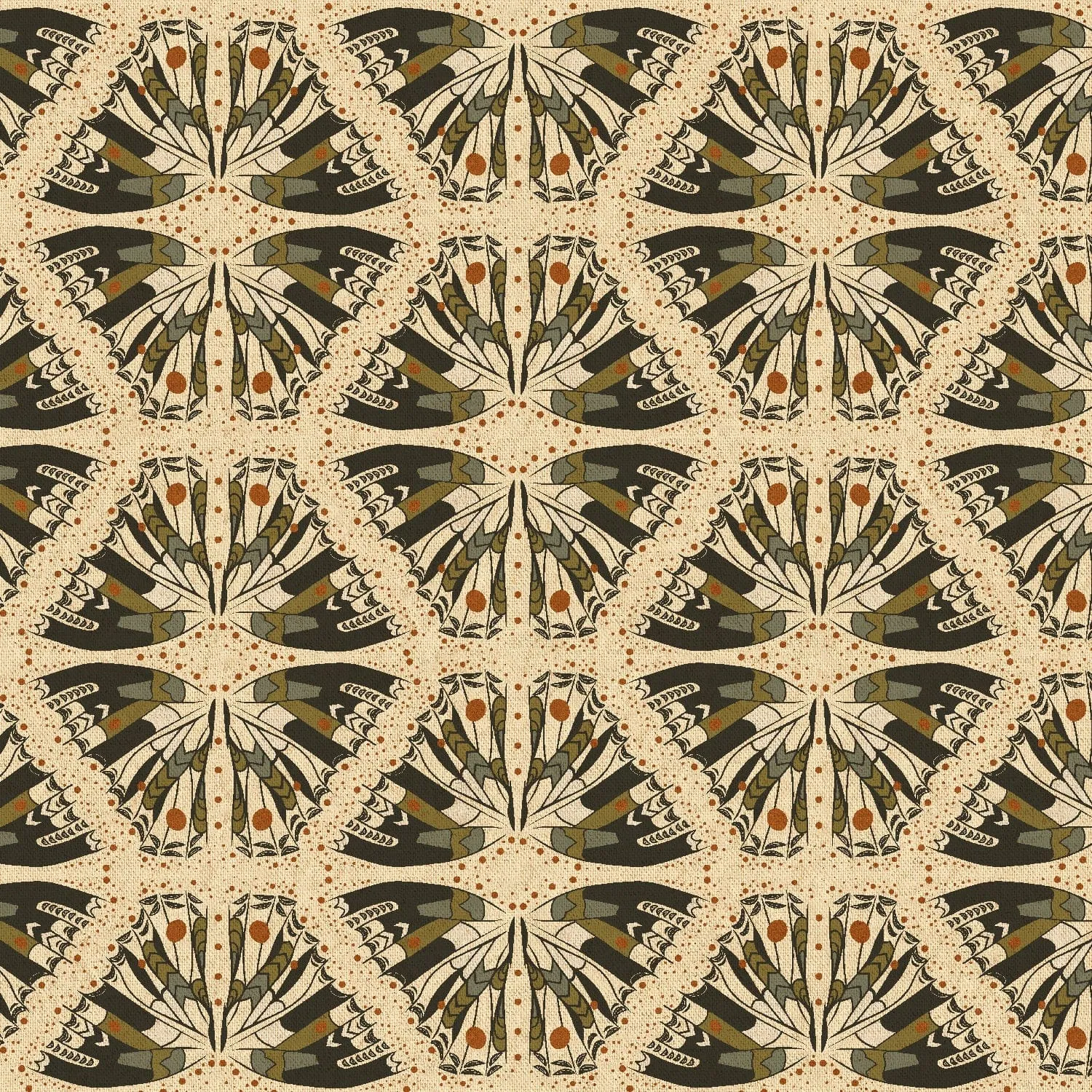 Swallowtail in Olive - CANVAS - Scout Lake - Ash Cascade