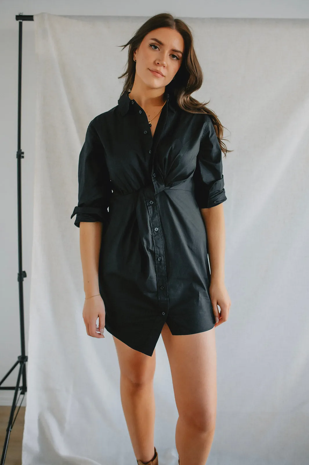 The Nadia Shirt Dress
