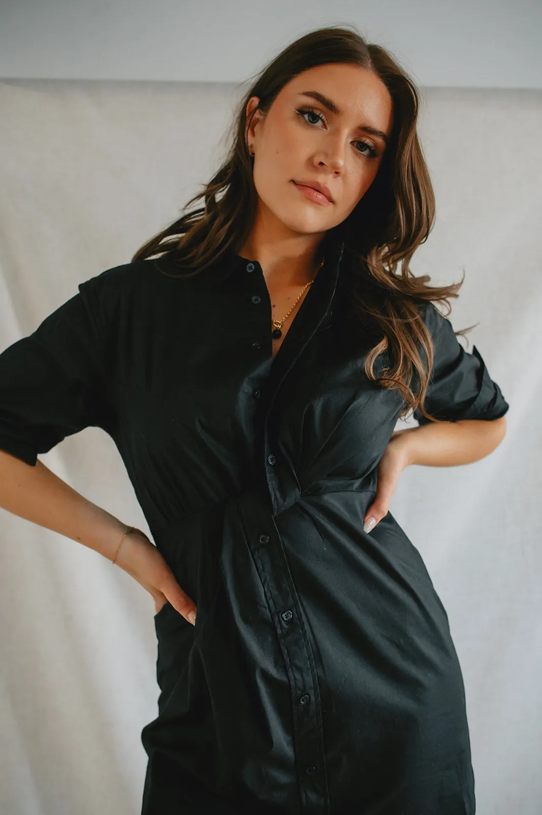The Nadia Shirt Dress