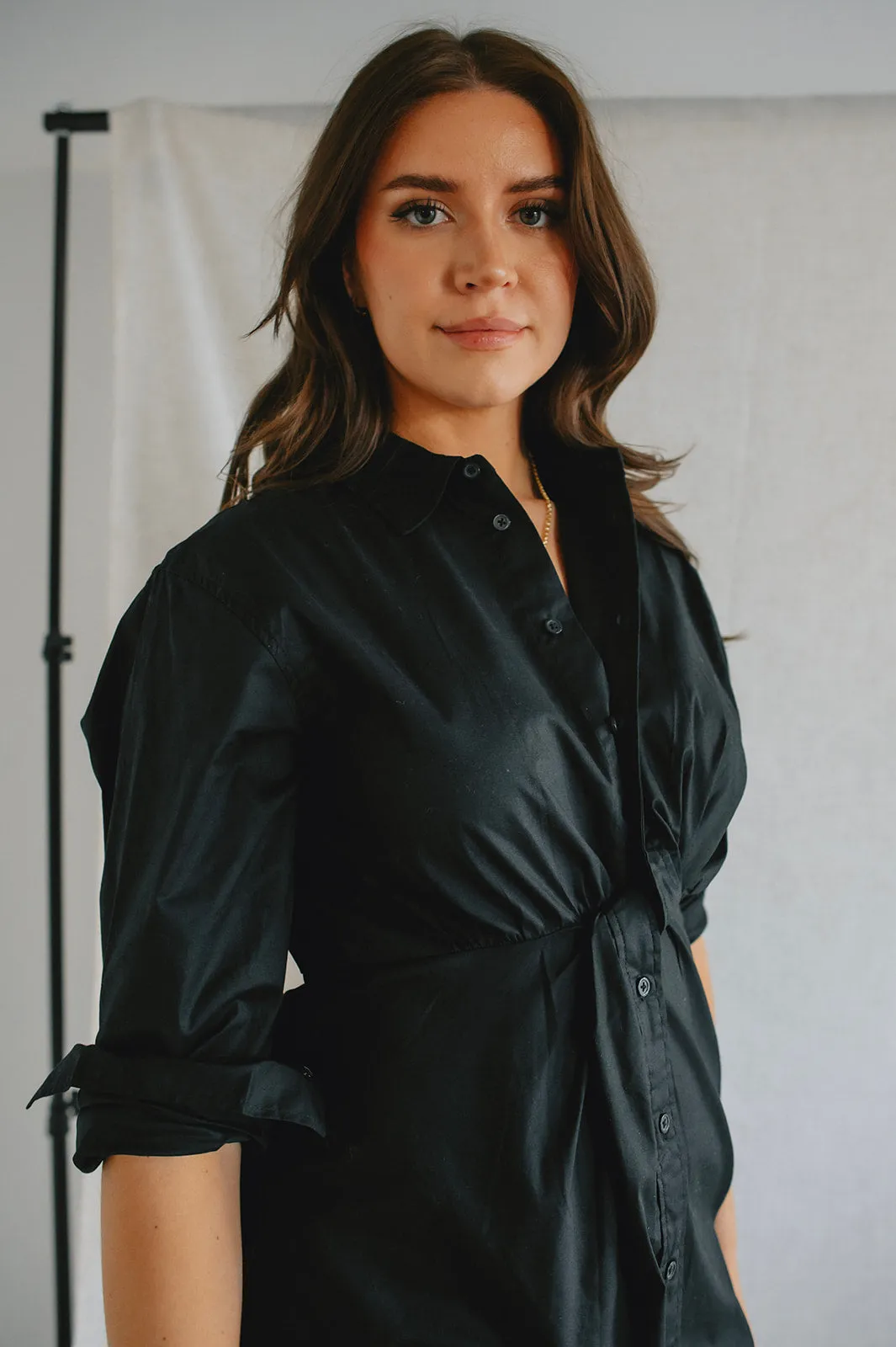 The Nadia Shirt Dress