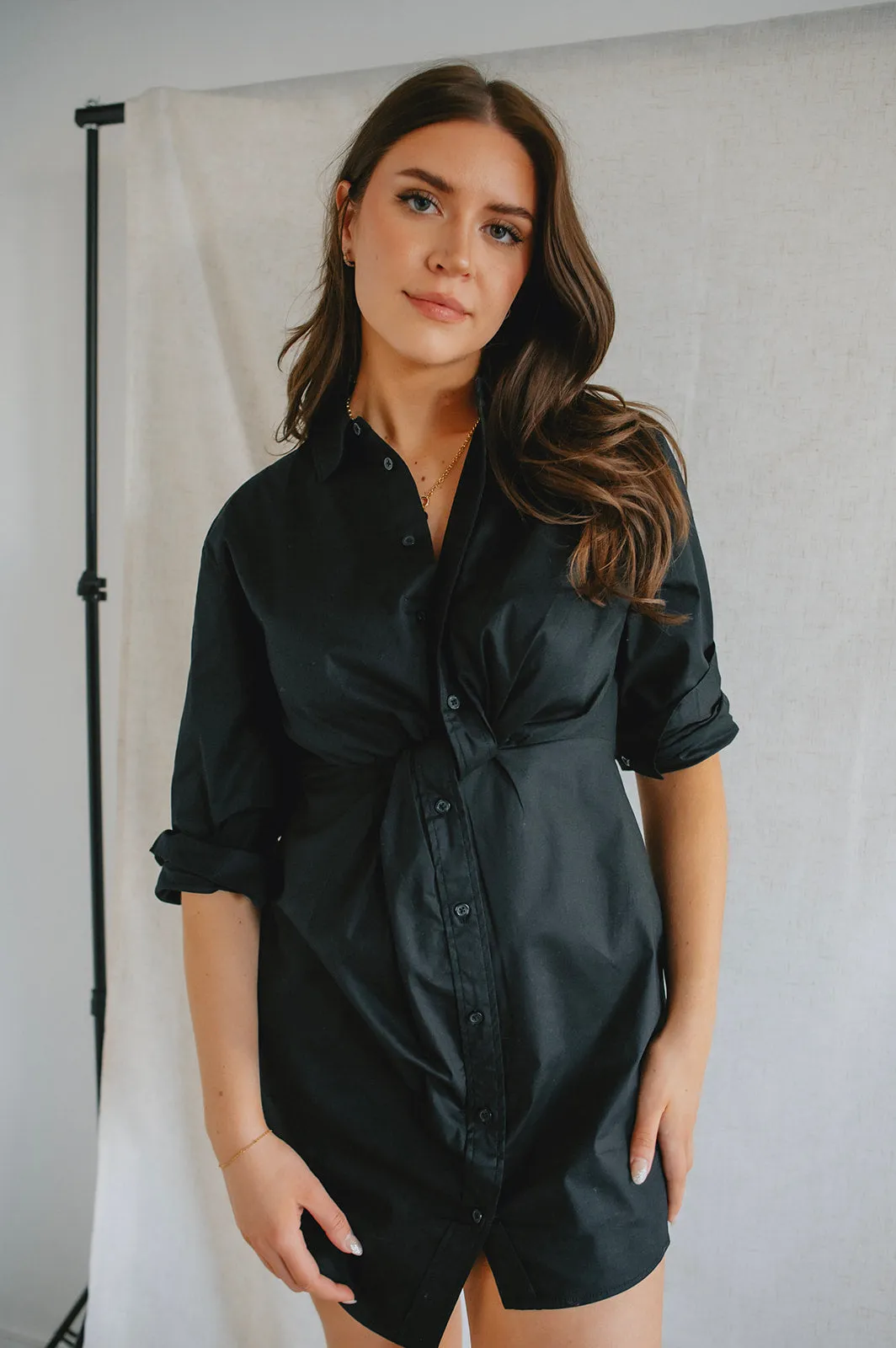 The Nadia Shirt Dress