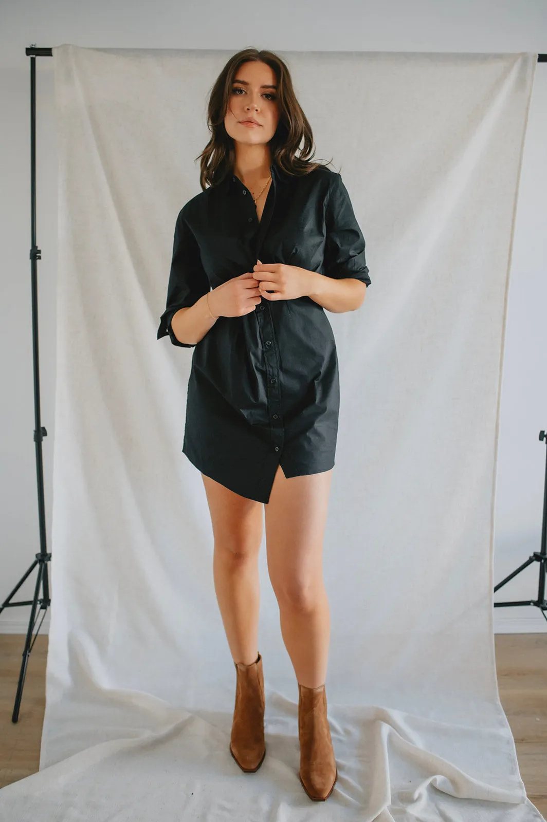 The Nadia Shirt Dress