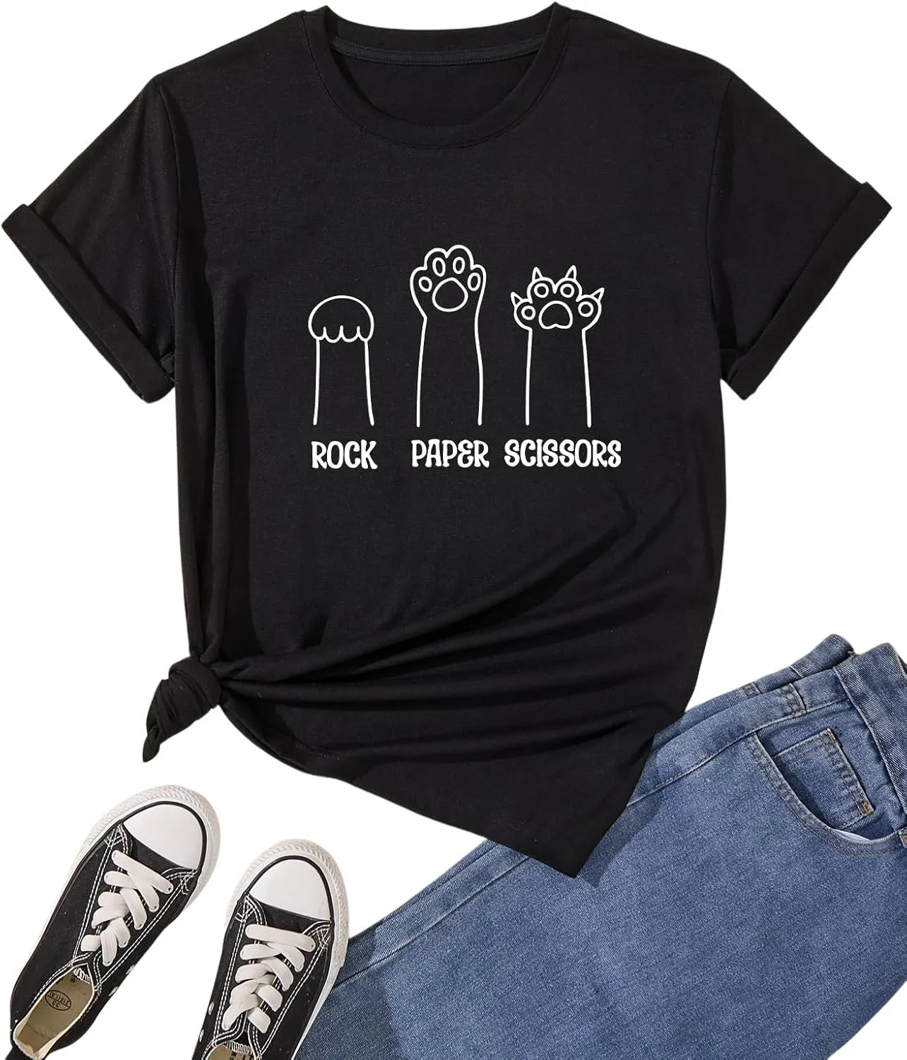 Women's Pet Lover Graphic T-Shirt Soft Casual Shirt for Pet Owners